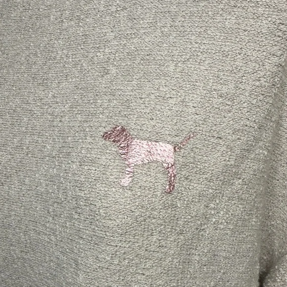 Victoria’s Secret Pink Cream Crewneck Sweatshirt XS - Picture 2 of 7